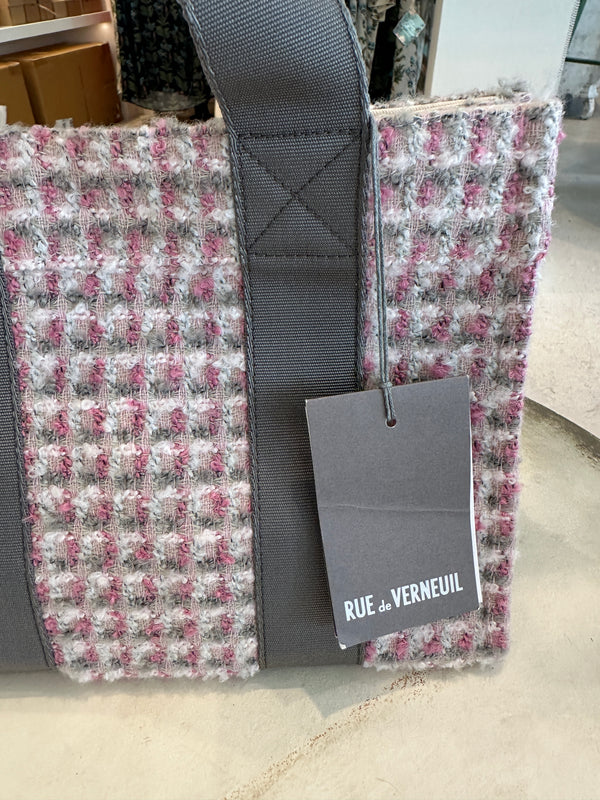 Snow Weed Tote, Small Pink