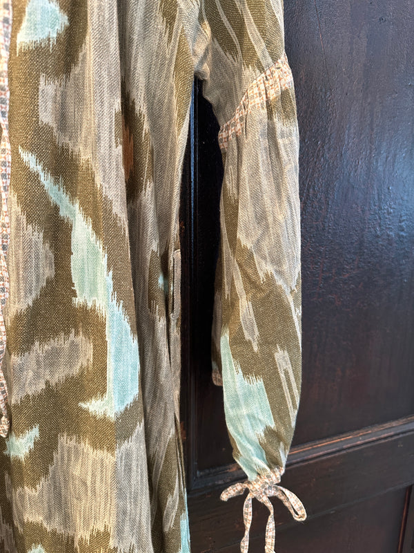 Uzbek Taupe Kaftan