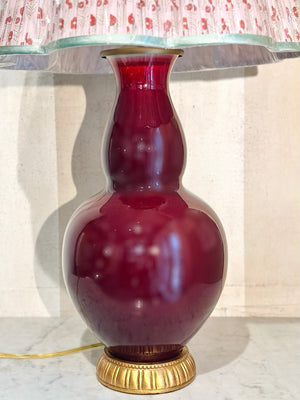 Garnet Glaze Lamp