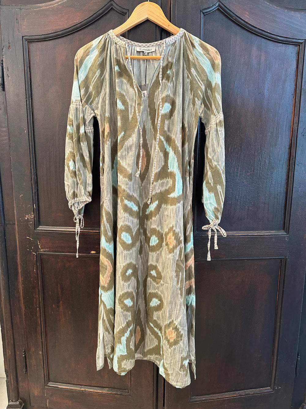 Uzbek Taupe Kaftan