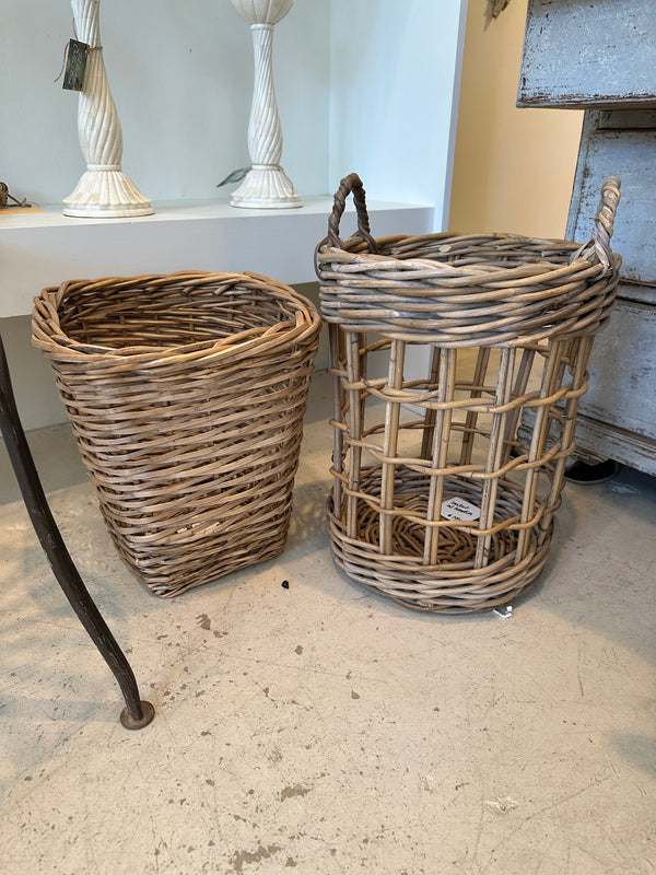 Large Wicker Basket w/ Handles