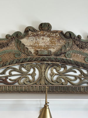 Antique Vittoria Wood Panel