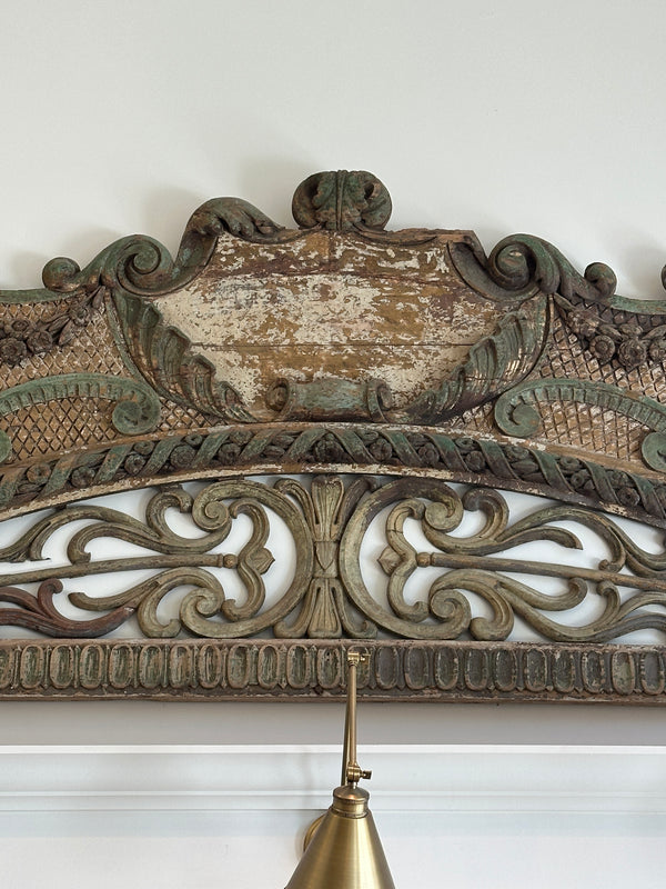 Antique Vittoria Wood Panel