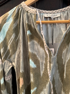 Uzbek Taupe Kaftan