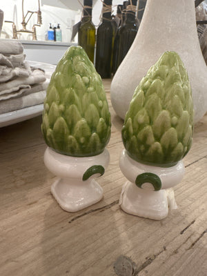 Porcelain Asparagus Set of 2