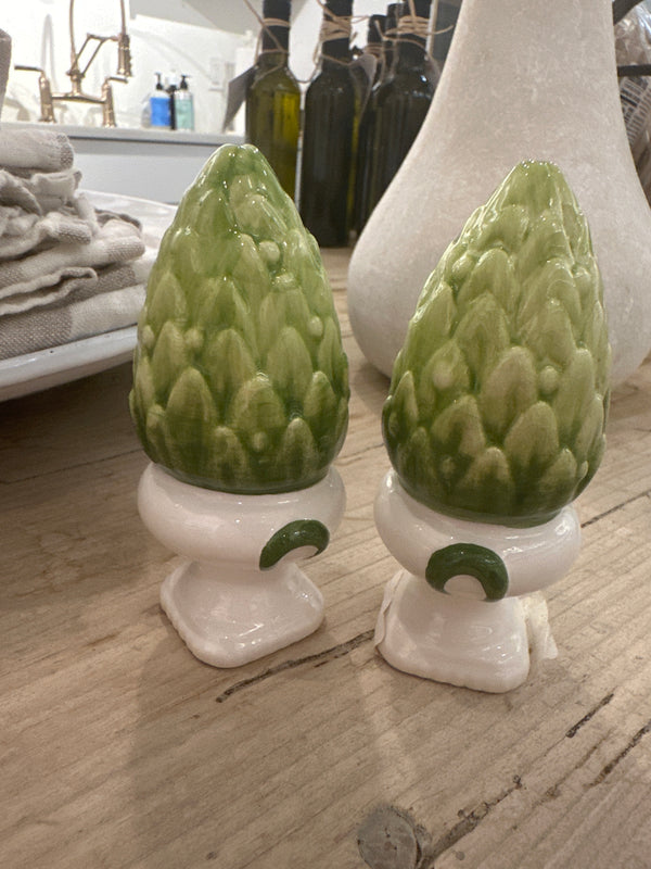 Porcelain Asparagus Set of 2