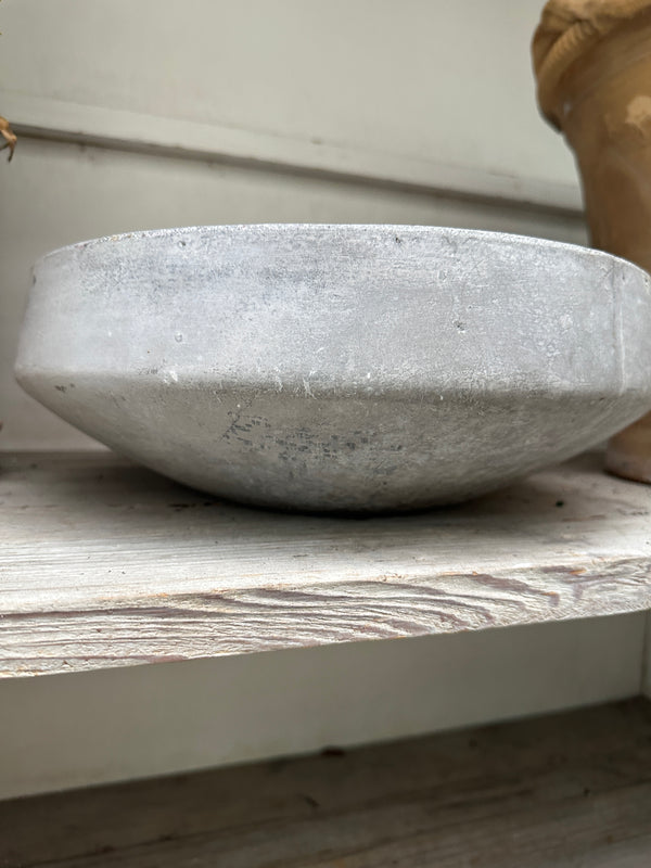 Round Concrete Bowl Small