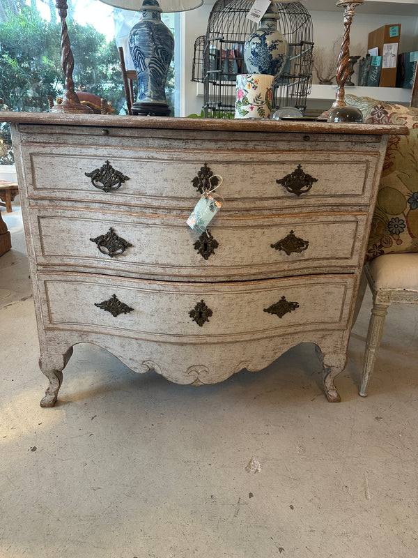 Antique Rococco Swedish Commode