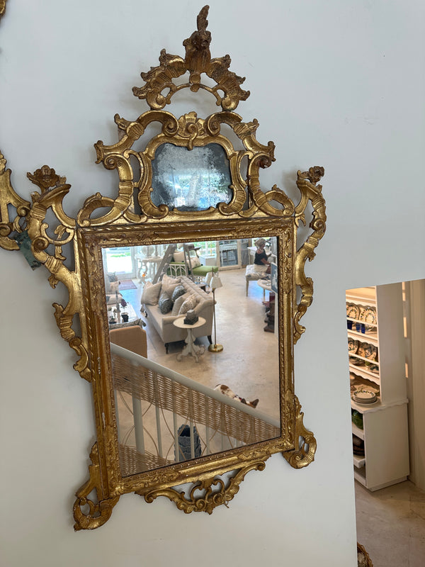 Early 19th Century Italian Gilt Mirror