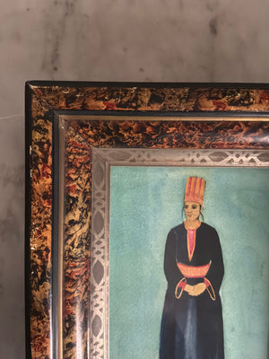 Sultan in Navy Robe