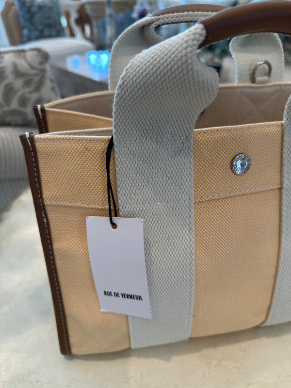 Canvas Tote, Small Peach