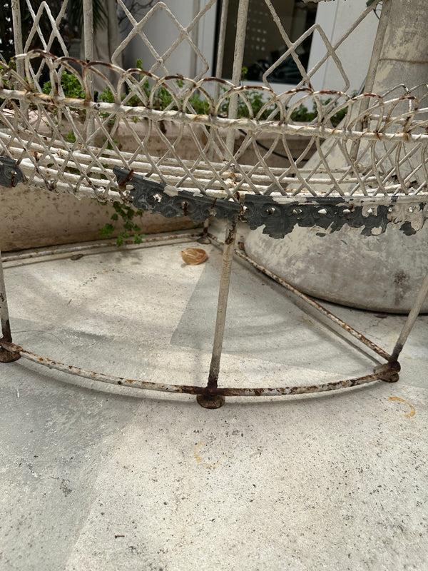 Antique Wire Plant Stand