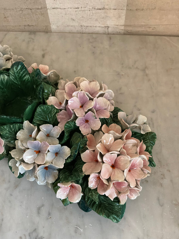 Hydrangea Garden Candle Holder