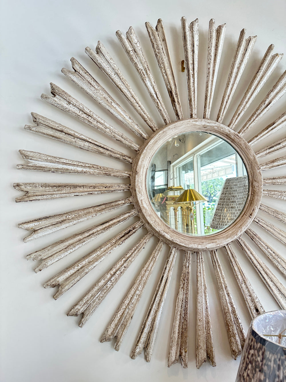 Carved Sunburst Mirror XLarge