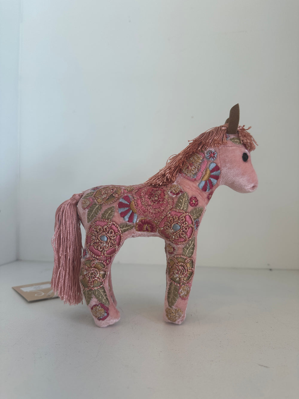Embroidered Velvet Horse