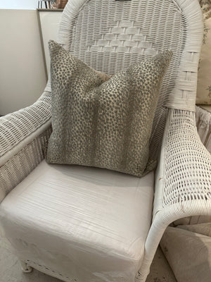Velvet Cheetah Pillow