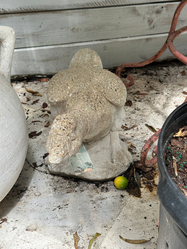 Antique Stone Duck