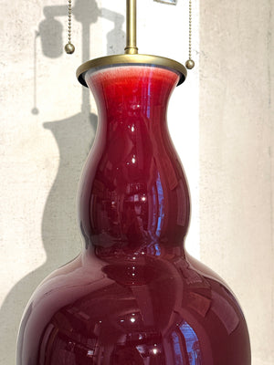 Garnet Glaze Lamp