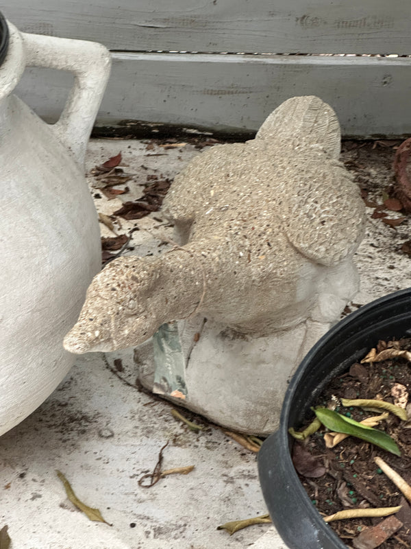 Antique Stone Duck