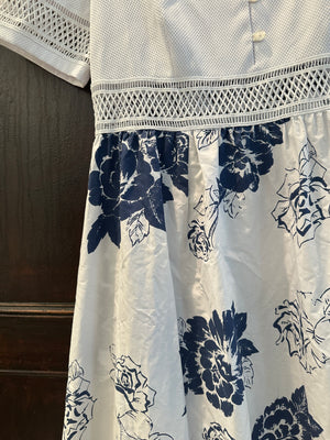 Brigitta Long Dress Edge of Roses