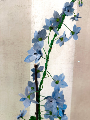 Blue Violet Pot Sculpture