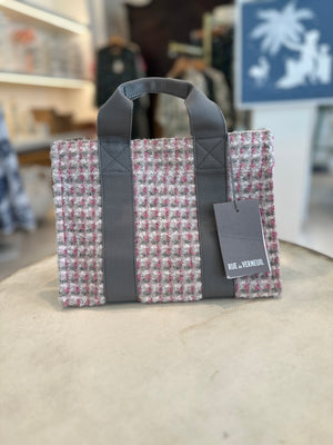 Snow Weed Tote, Small Pink