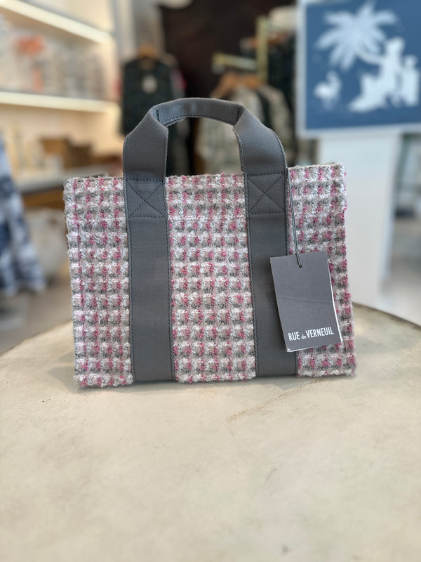 Snow Weed Tote, Small Pink