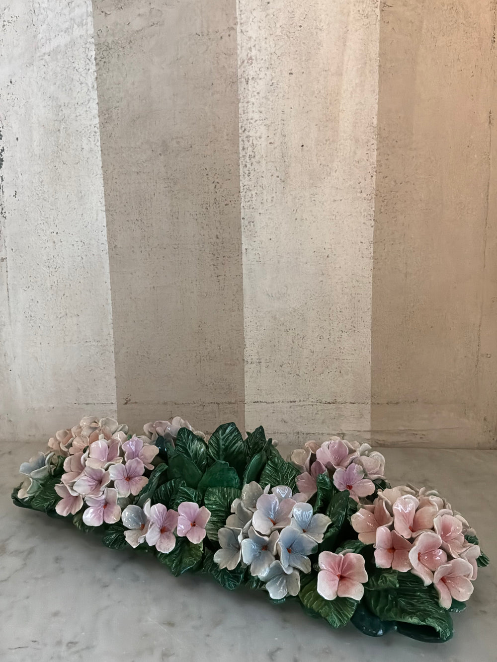 Hydrangea Garden Candle Holder