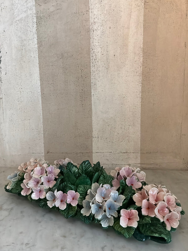 Hydrangea Garden Candle Holder