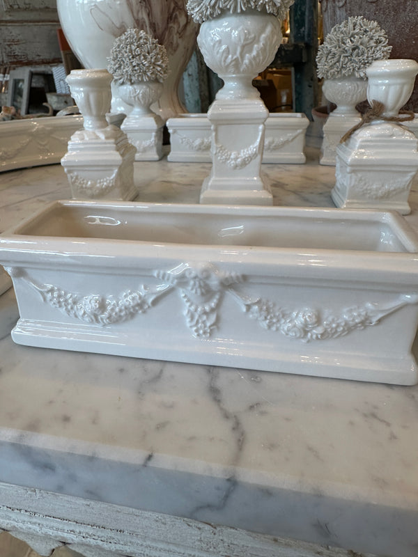 Bianco Candela Topiary Set