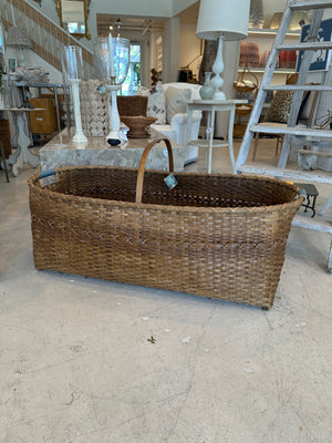 Vintage Handled Basket