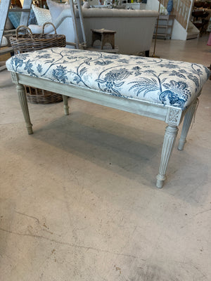 Vintage Scarlett Bench