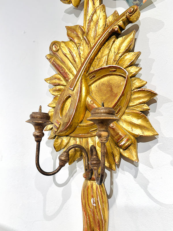 Sonata Giltwood Wall Light