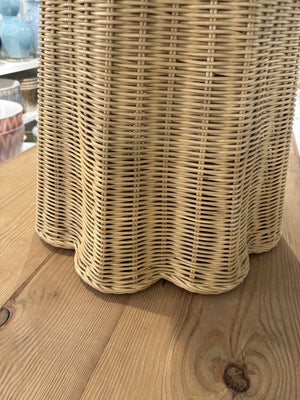 Amélie Wicker Side Table - Natural