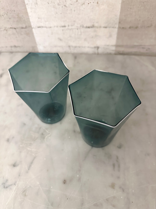 Murano Hexagon Tumbler Glass