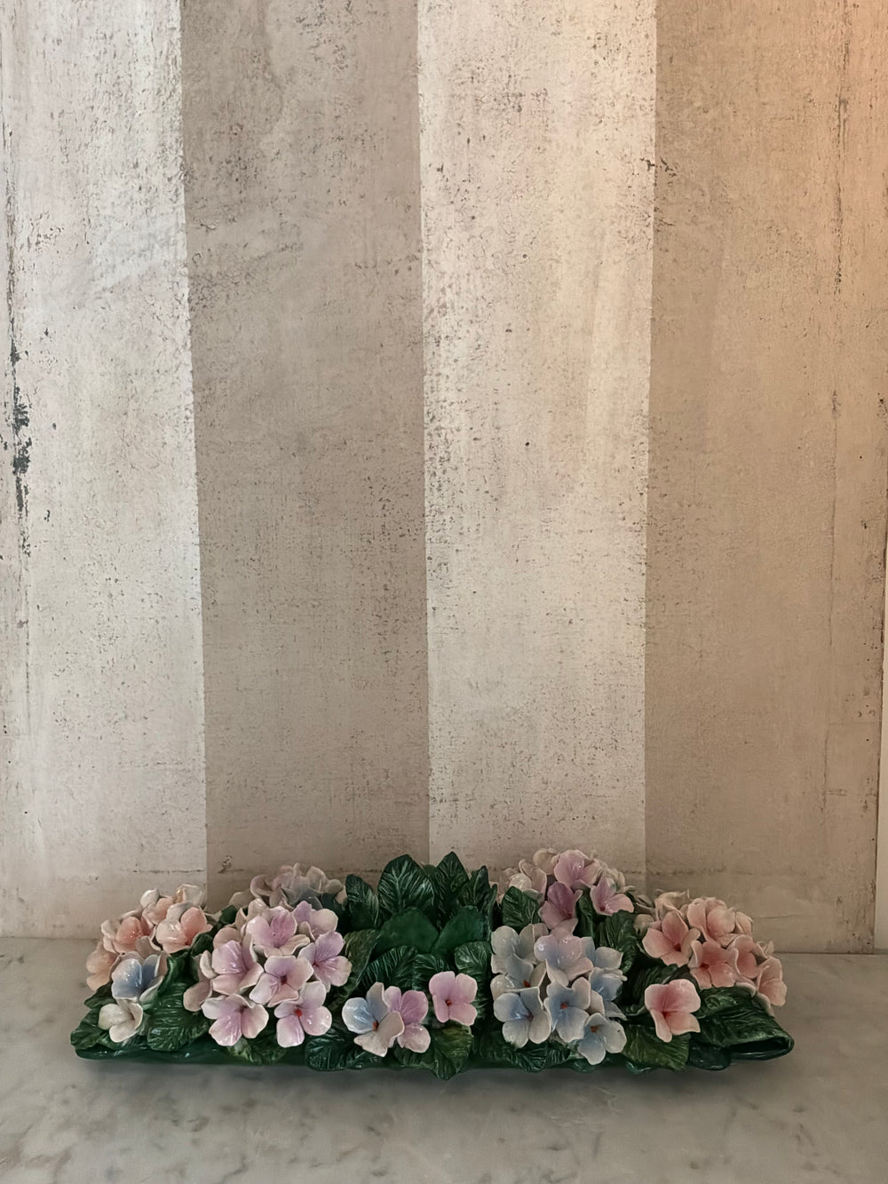 Hydrangea Garden Candle Holder