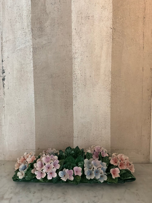 Hydrangea Garden Candle Holder