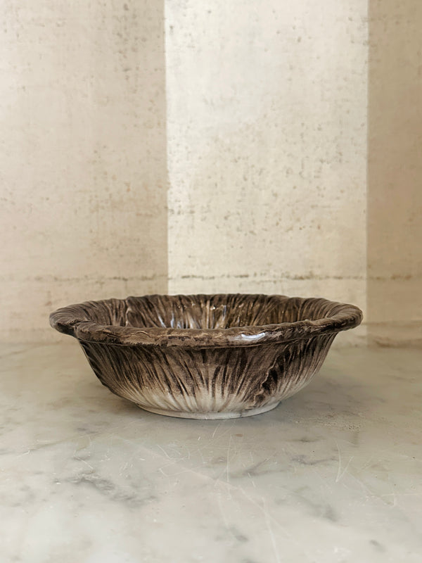 Brown Radicchio Bowl