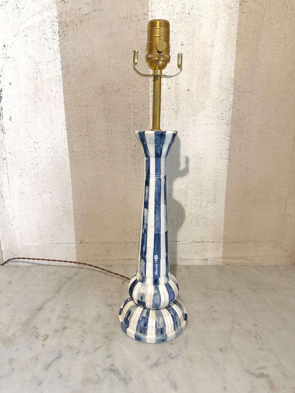 Stripe Shree Baba Lamp Base