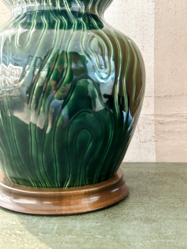 Thyme Harbin Faux Bois Table Lamp