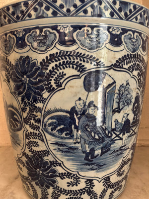 Ming Court Tall Oriental Planter