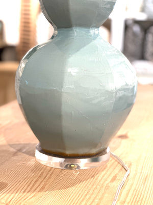 Celeste Pleated Orb Lamp