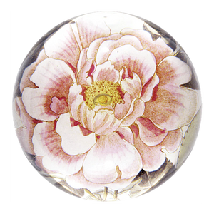 Rosa Dome Paperweight