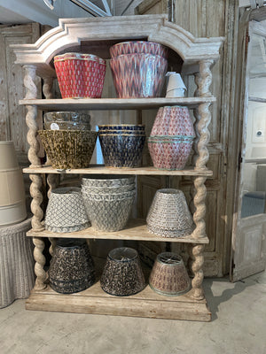 Antique Swirl Bookcase