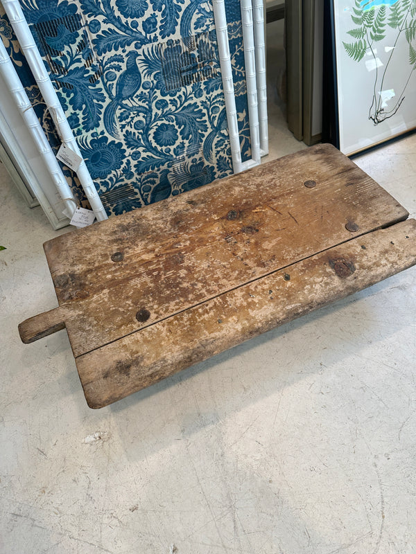 Large Footed Wood Cutting Board