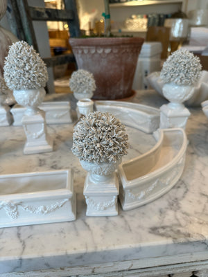 Bianco Candela Topiary Set