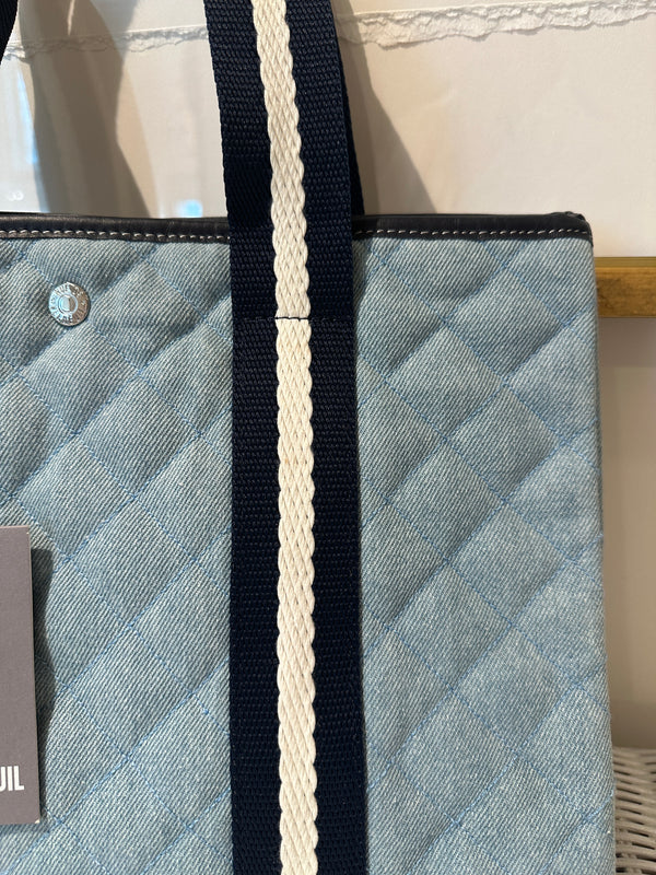 Traversée-Quilt Denim-Pale Blue-MED