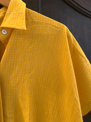 Sunshine Check Shirt Caftan