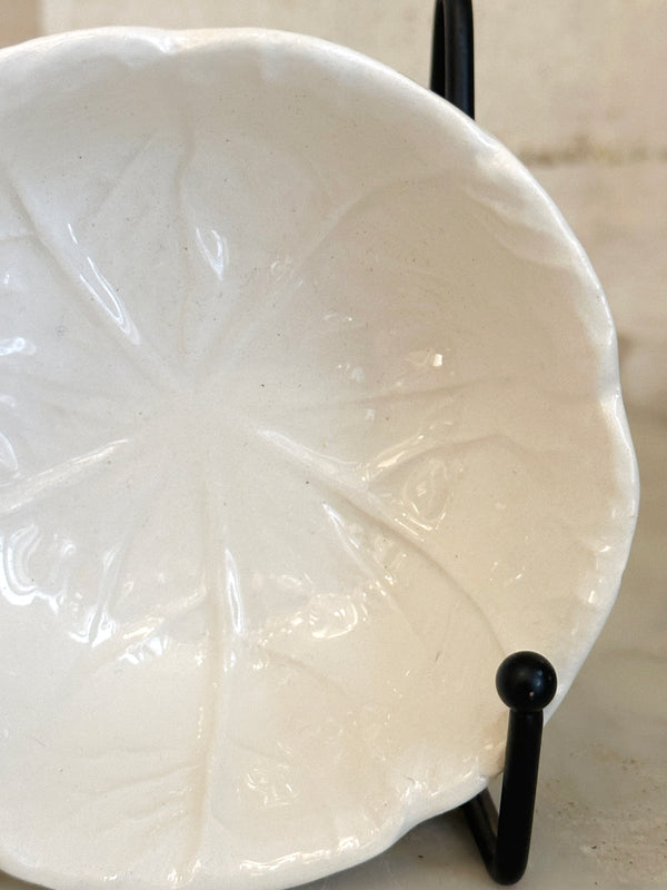 White Radicchio Mini Bowl