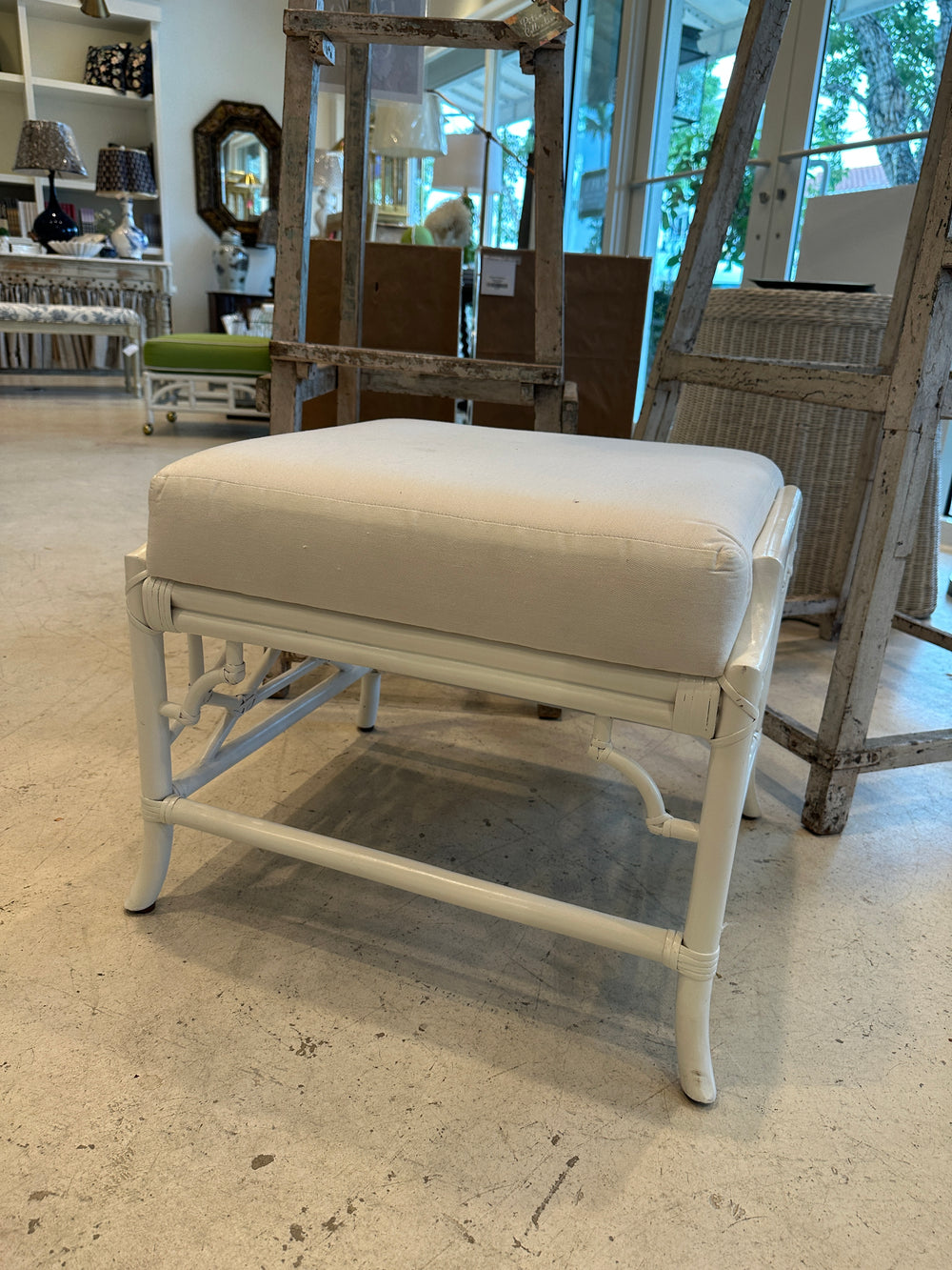 Ming Cushion Ottoman
